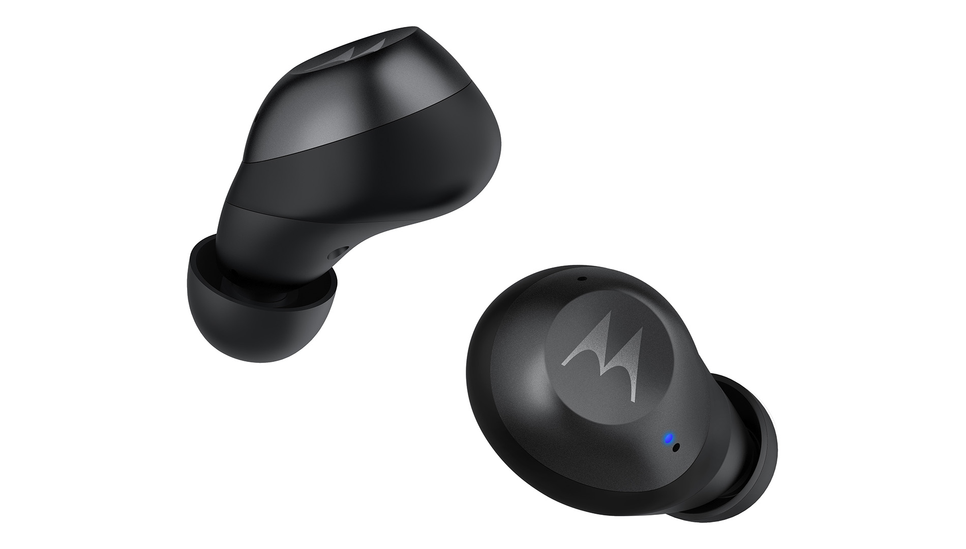 True wireless MOTO BUDS 270 ANC with soft rubber for secure fit - product image