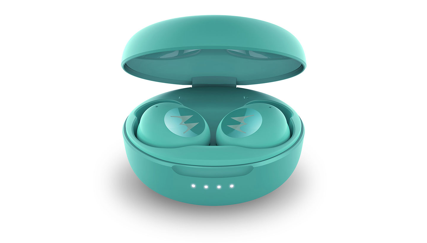 True wireless MOTO Earbuds 250 in green - Product image