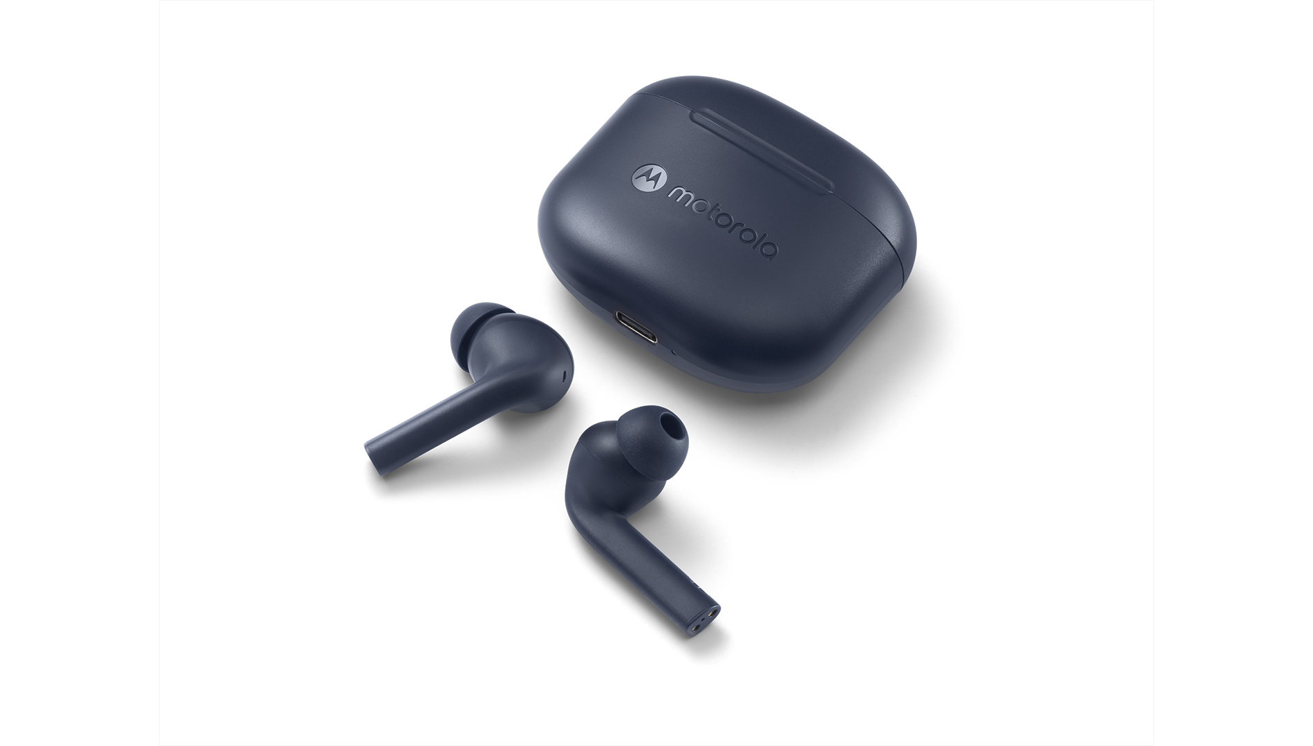 MOTO BUDS 065 True Wireless Earbuds in Blue - Product image