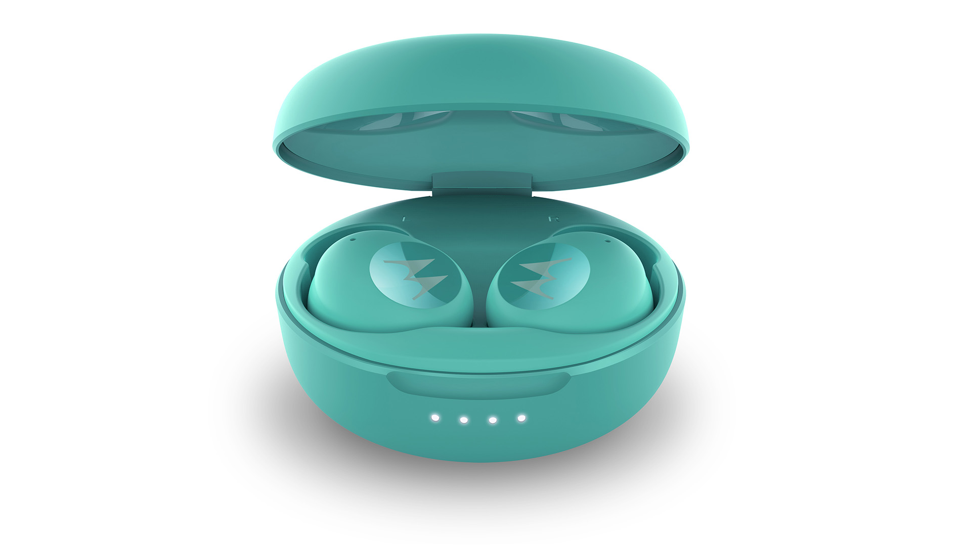 True wireless MOTO Earbuds 250 in green - Product image